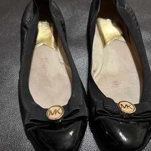 Michael kors black flats